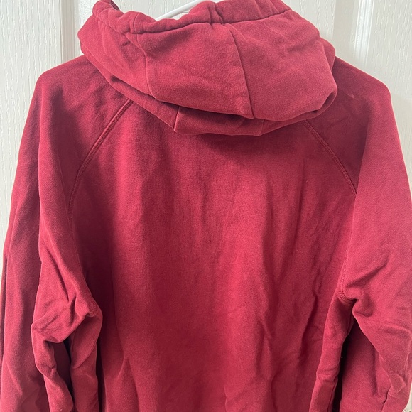 Gymshark Crest Pullover Hoodie Men's Large Maroon Burgundy - Picture 7 of 7